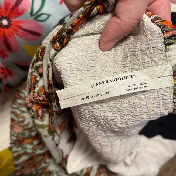 Anthropologie Floral Maxi Dress in Multicolor - Picture 6 of 6